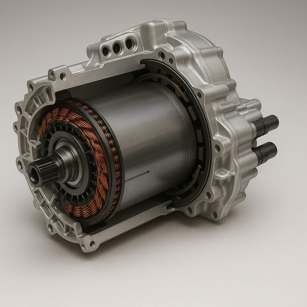 Volektra Electric Motor Cutaway